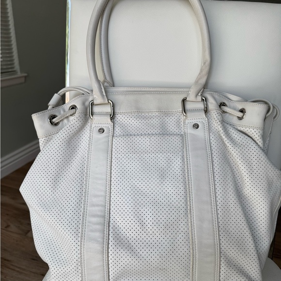 Vintage MCM Structured Drawstring Satchel - Picture 2 of 15